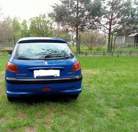 Peugeot 206 cena 2200 przebieg: 360000, rok produkcji 2006 z Pułtusk małe 46